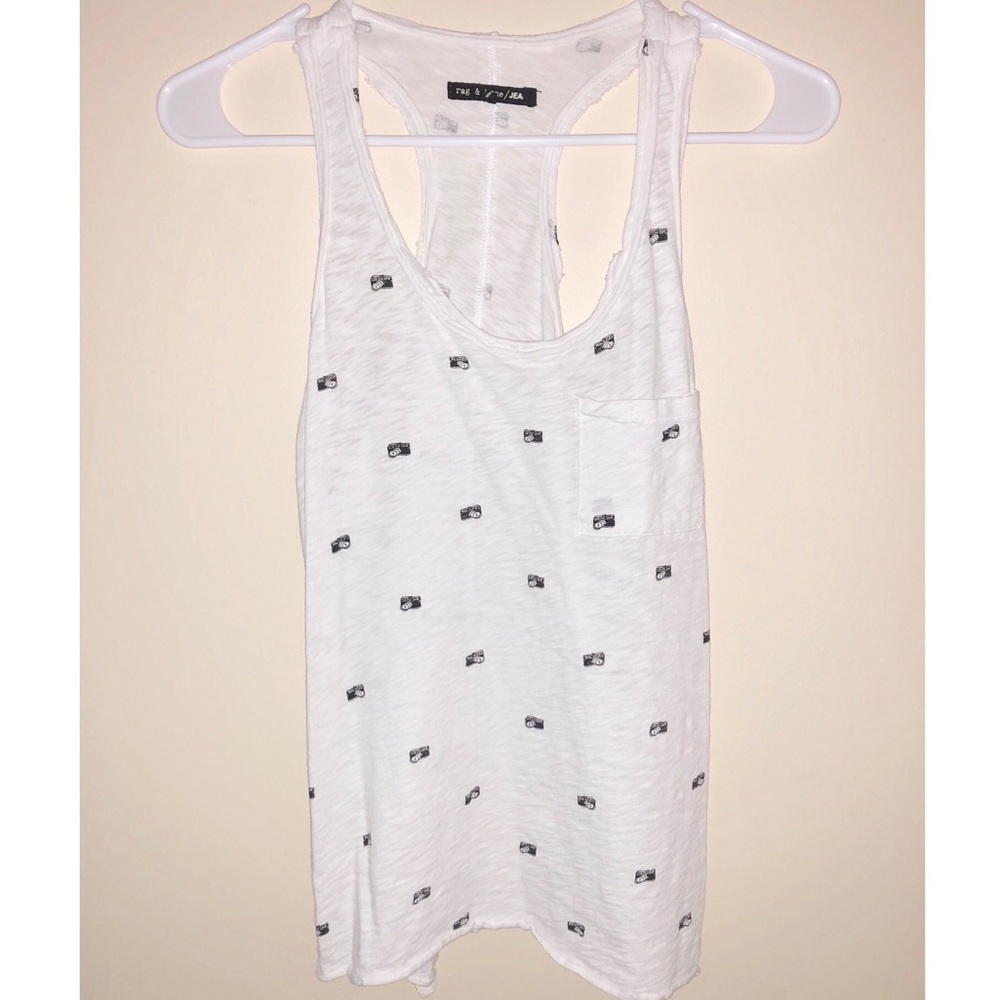 Rag and Bone racer-back tank top. Size XS